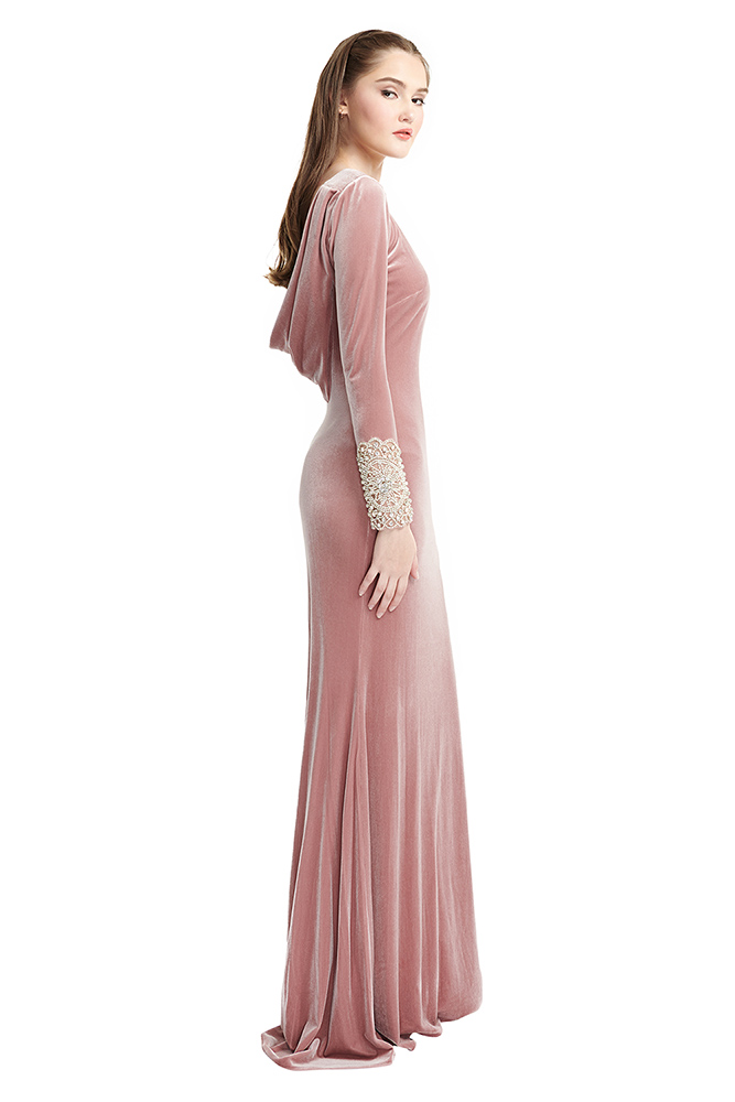 side view of the dress